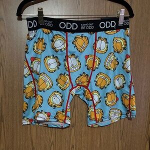 Garfield Patterned Boxer Briefs - Blue